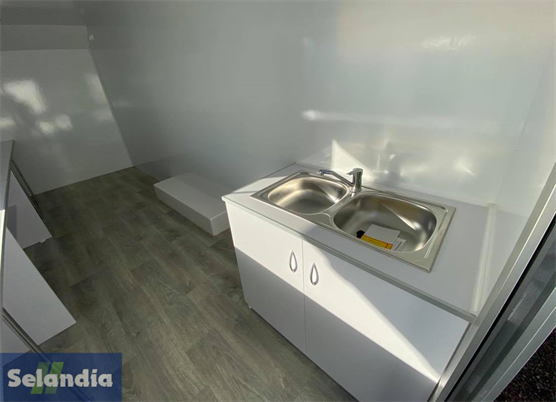 TP 522 pølsevogn med dobbeltvask med koldt og varmt vand